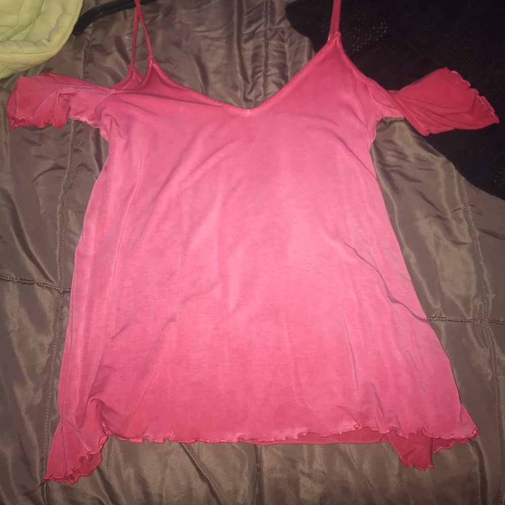 american eagle cold shoulder tank